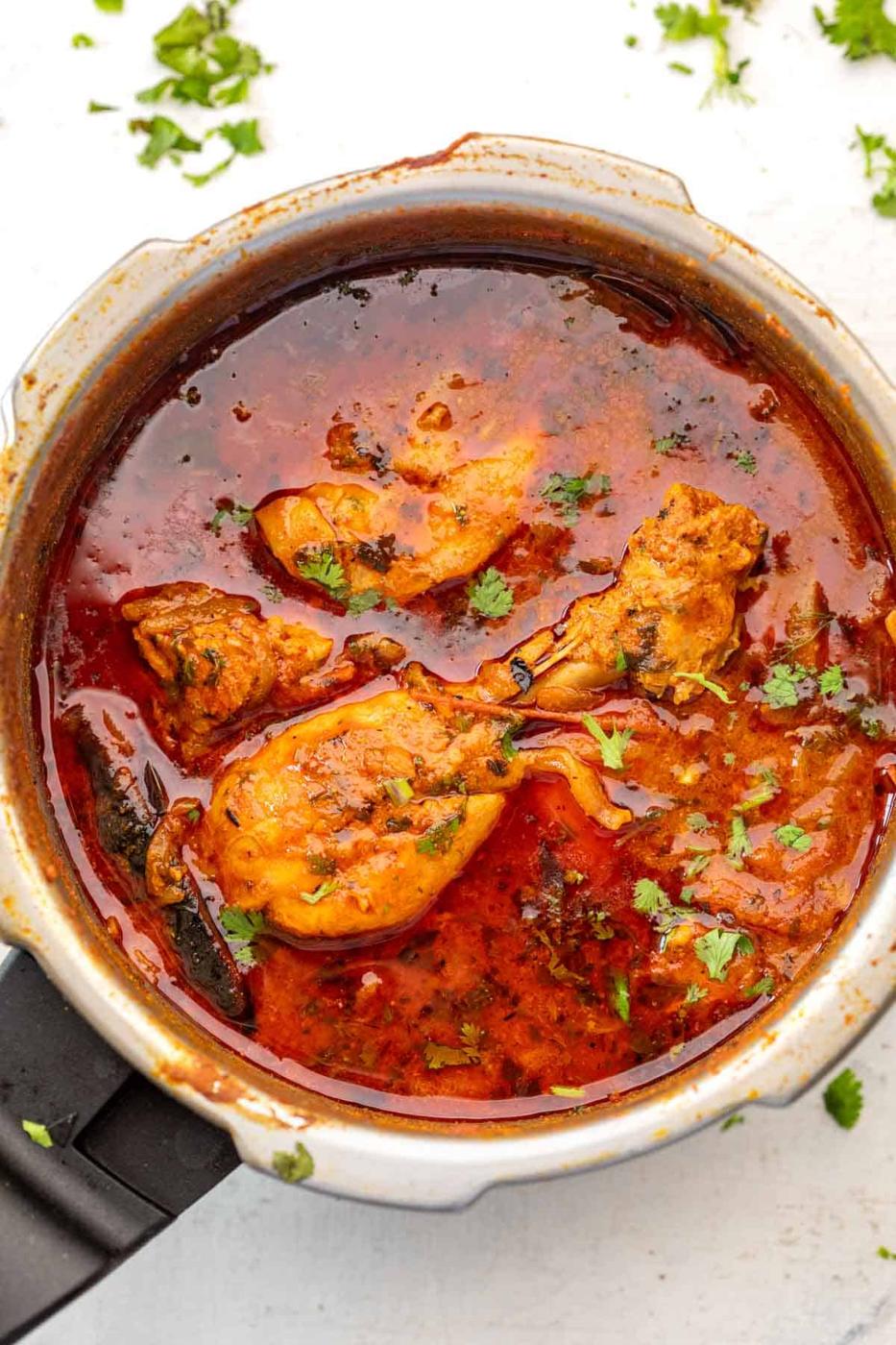 Pressure Cooker Chicken Curry