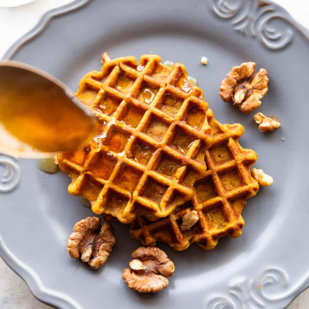 Pumpkin Waffles