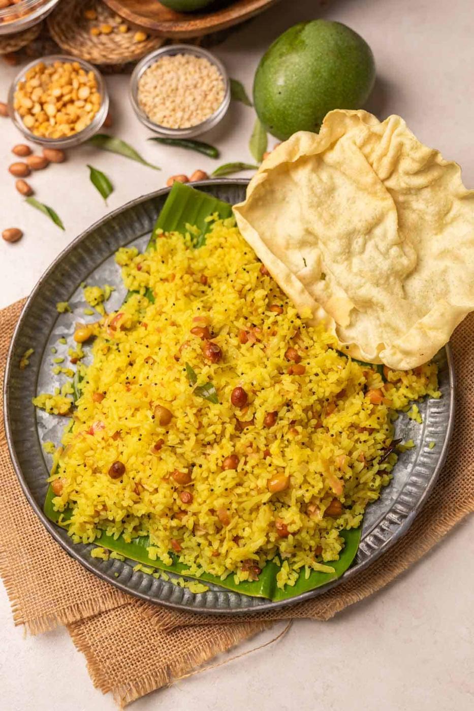 Easy Raw Mango Rice