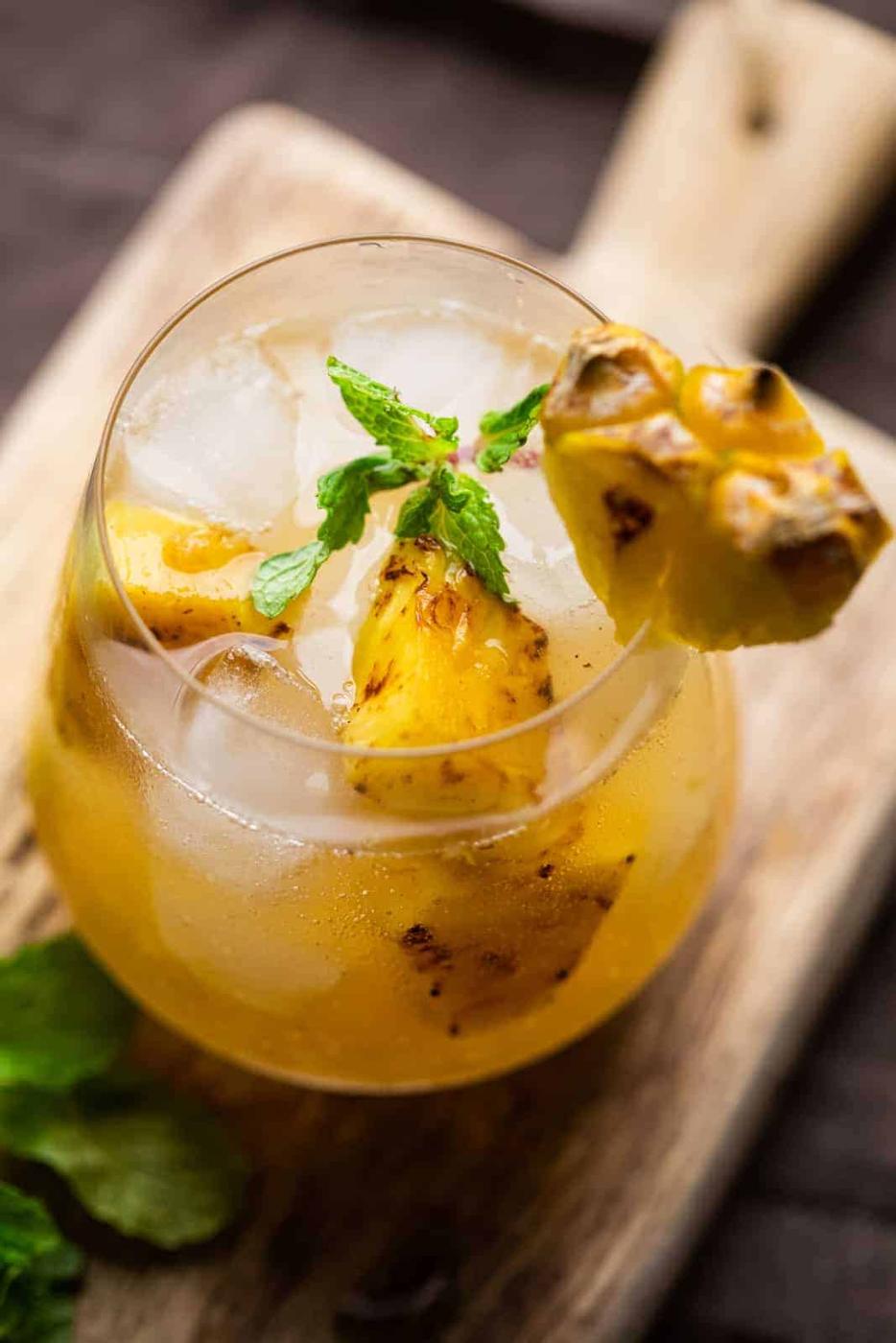 Roasted Pineapple Moscow Mule