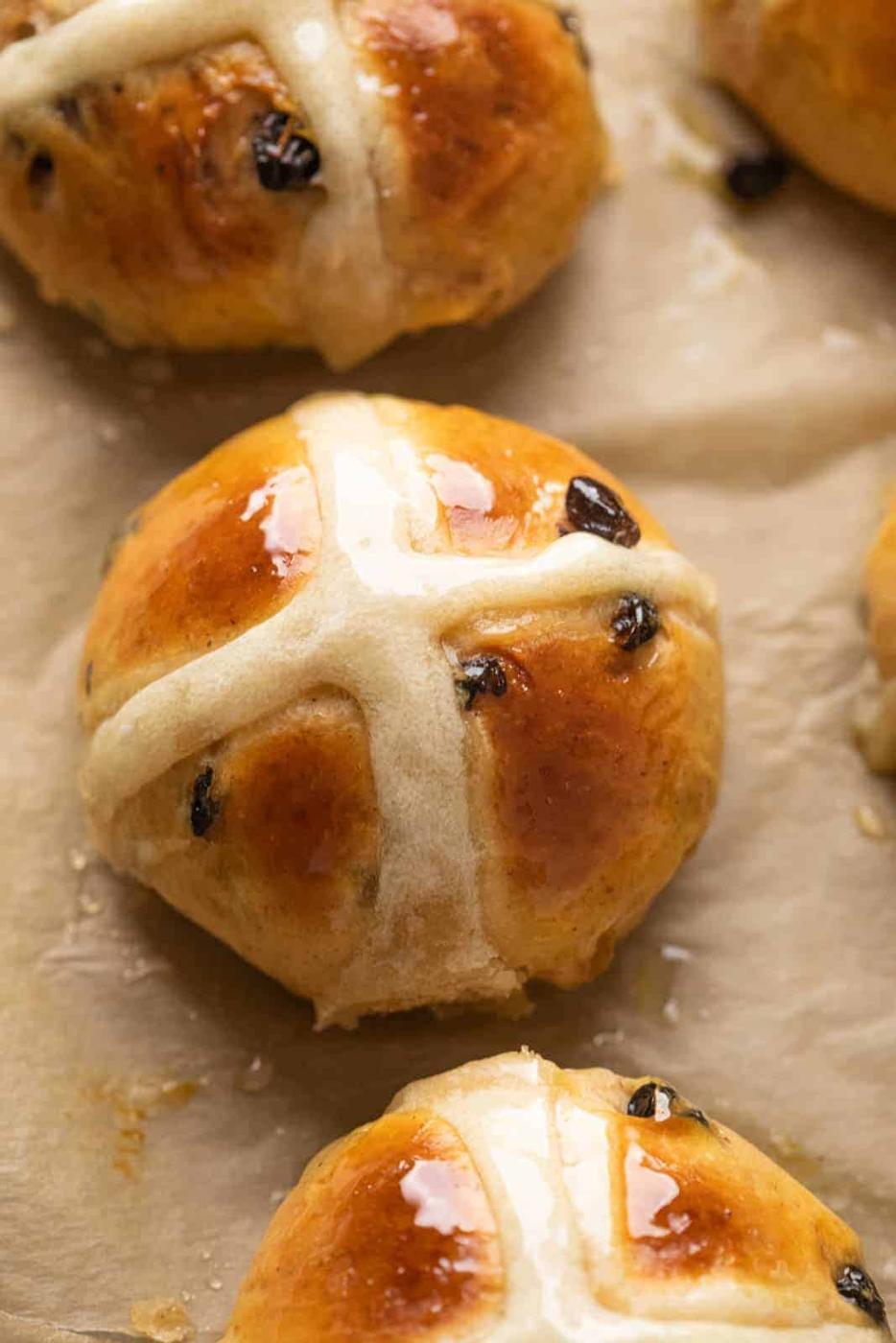 Soft Hot Cross Buns
