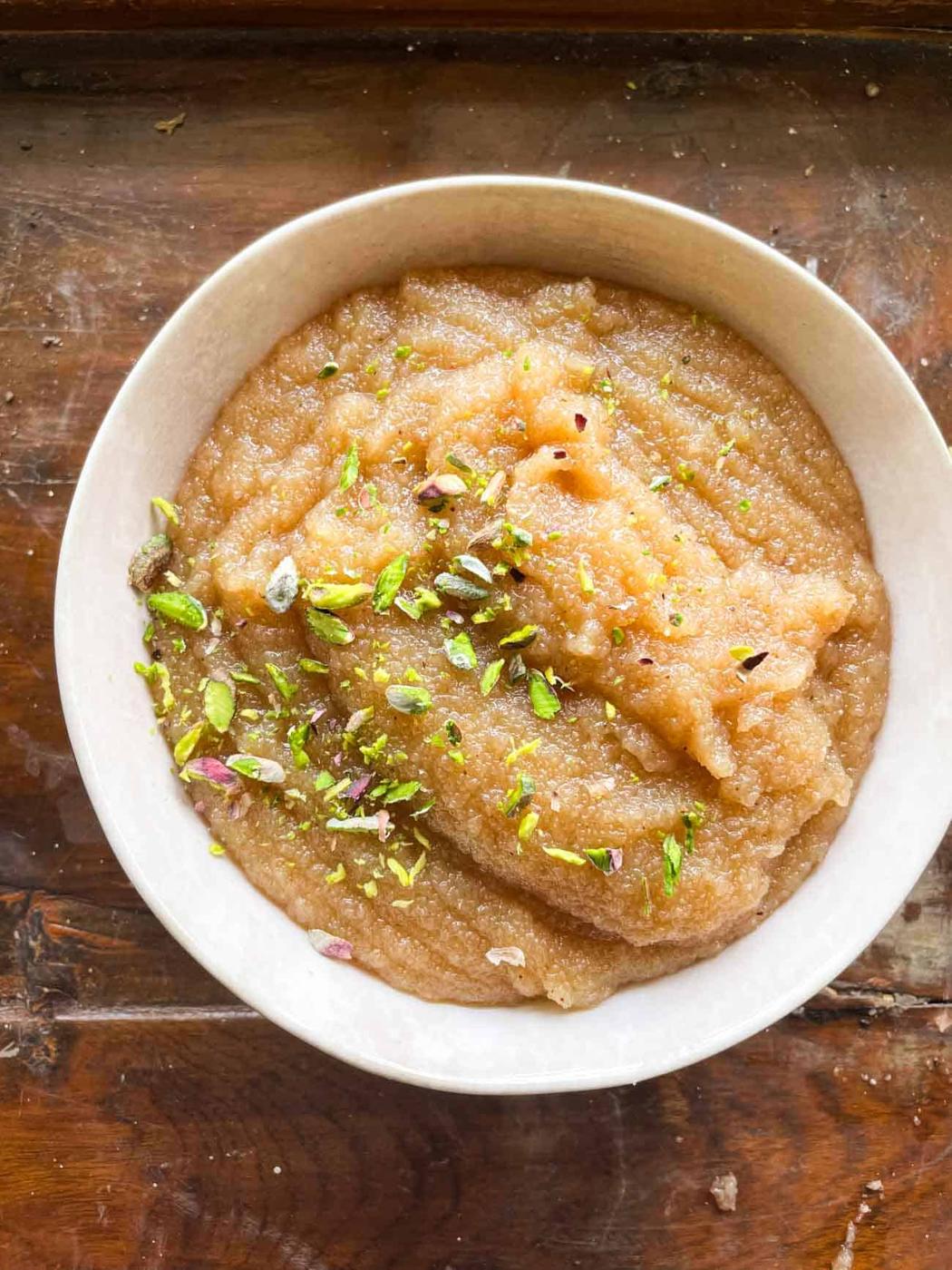 Amazing Sooji Halwa