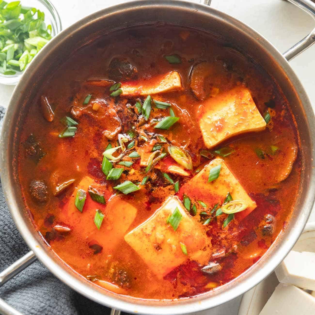 Soondubu Jjigae (Korean Soft Tofu Stew)