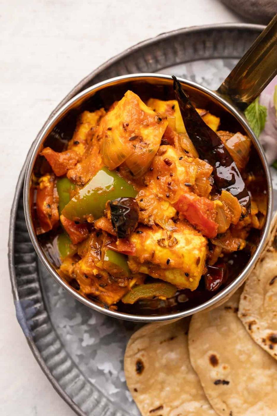 Spicy Achari Paneer