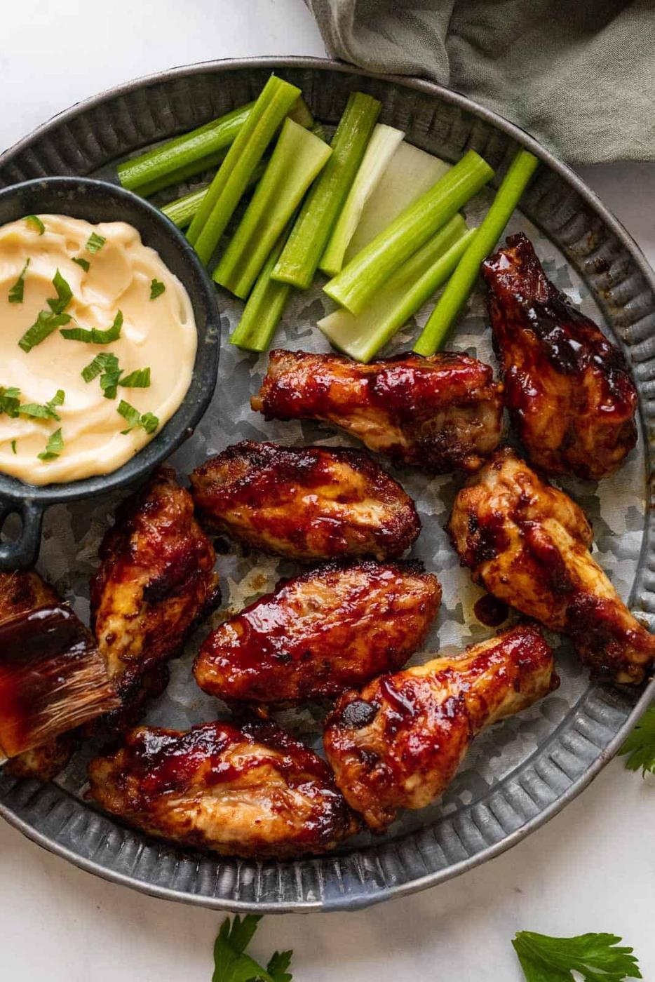 Spicy BBQ Chicken Wings