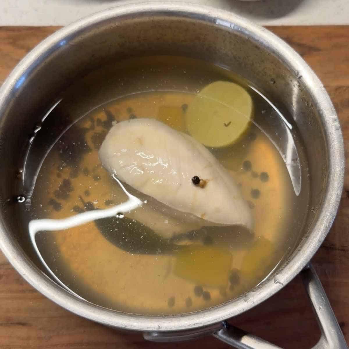 how to make spicy chicken cucumber salad - step 3