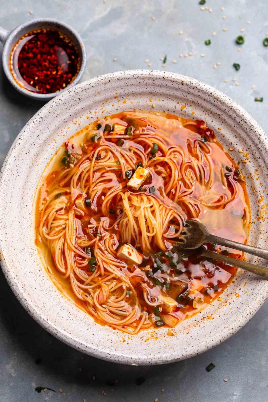Spicy Noodle Soup