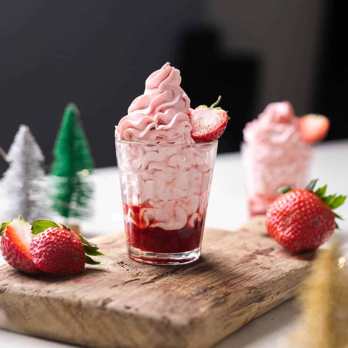 Strawberry Mousse | No Gelatin