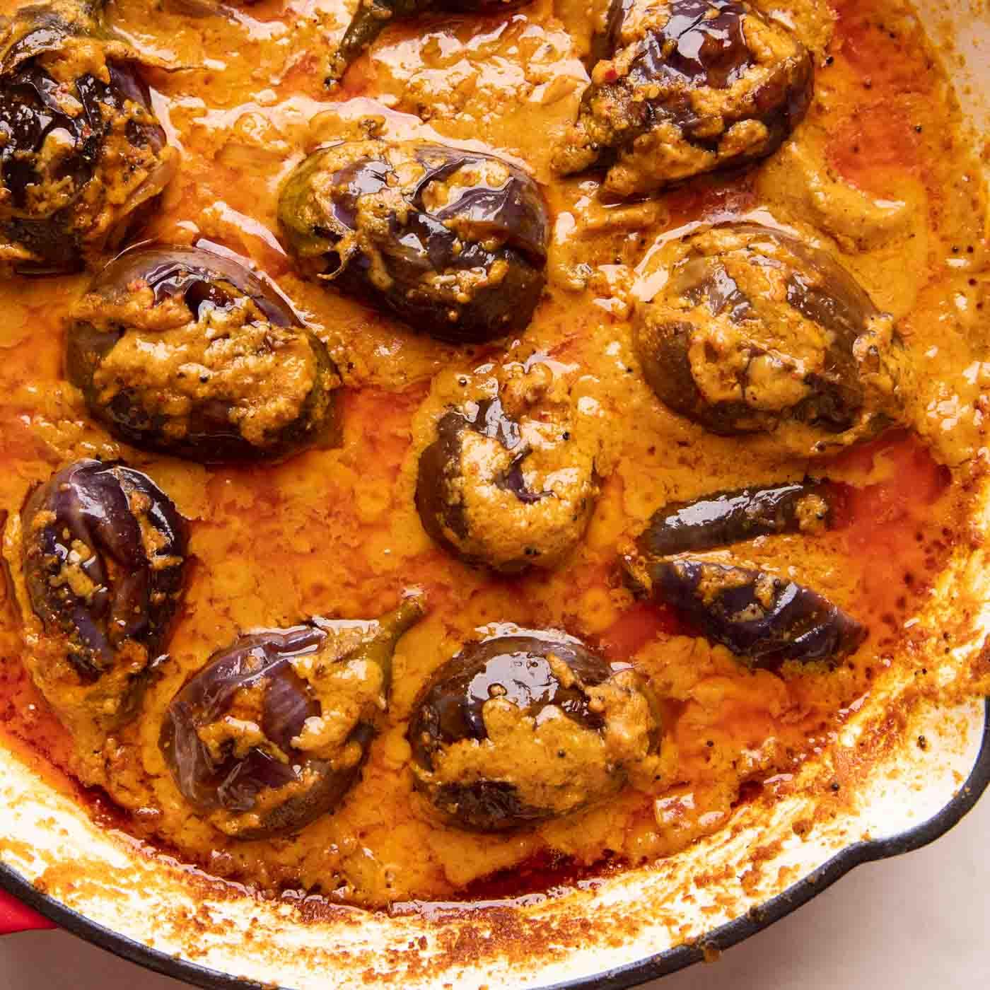 Stuffed Brinjal Curry | Gutti Vankaya | Yengai