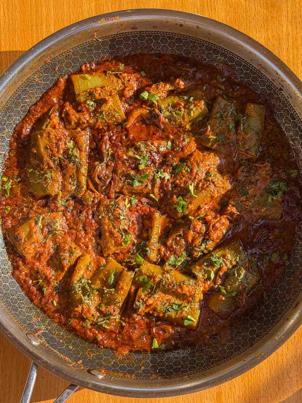 Stuffed Turai ki Sabzi