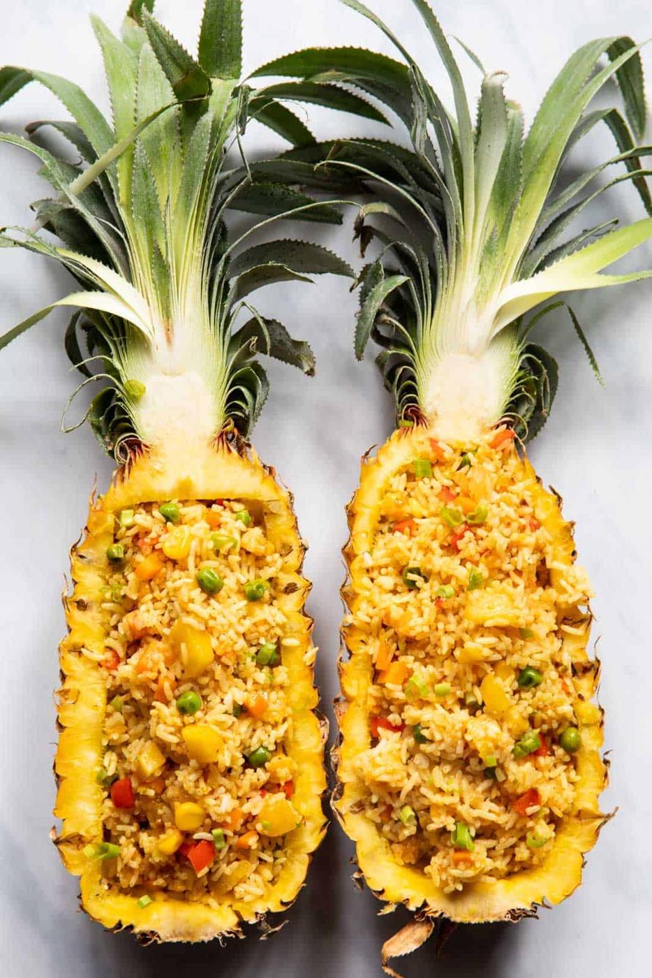 Thai Pineapple Fried Rice (Vegetarian)