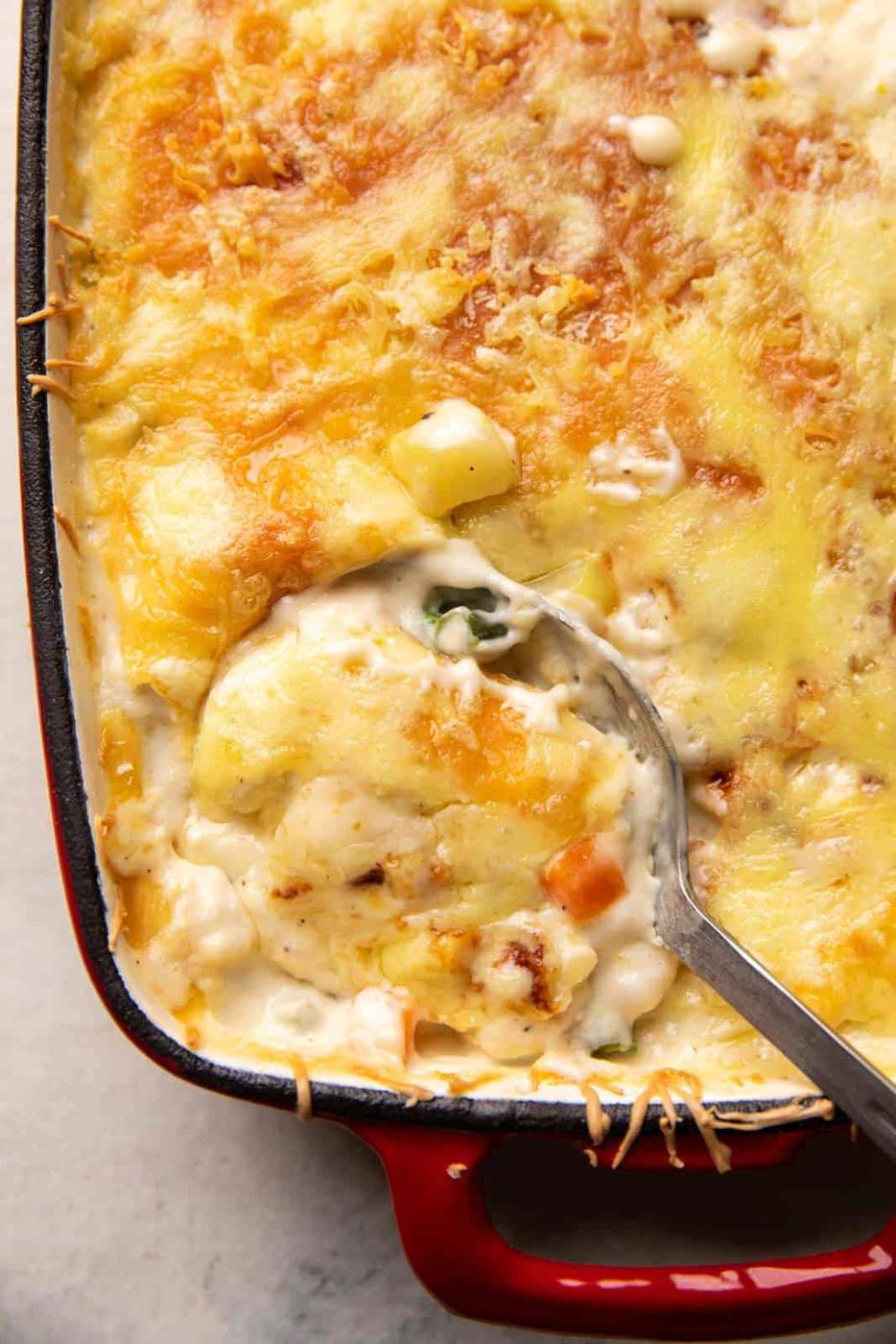 Vegetable Au Gratin – Creamy Baked Vegetables