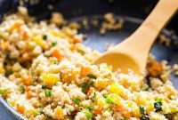 Flavorful Asian Low Carb Cauliflower Rice