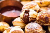 Chocolate-Filled Pancake Poppers