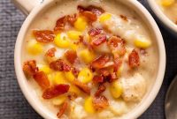 Hearty Instant Pot Chicken Potato Corn Chowder with Bacon
