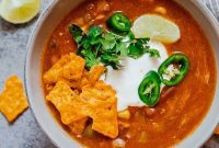 Comforting Instant Pot Chicken Enchilada Soup