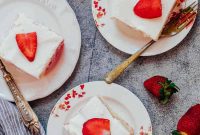 Homemade Strawberry Poke Cake
