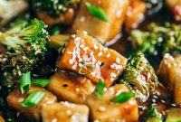 Golden Tofu & Broccoli Wok Medley