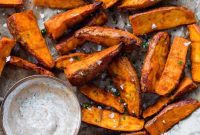 Fiery Zest Sweet Potato Wedges