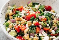 Mediterranean Chickpea Salad Your Fresh Lunch Solution