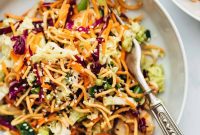 Mandarin Ginger Chicken Crunch Salad