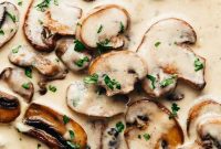 Velvety Parmesan Mushroom Sauce