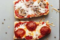 Crispy French Bread Pizza Melts