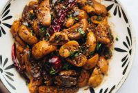 Peppery South Indian Mushroom Fry