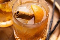 Golden Spiced Old Fashioned