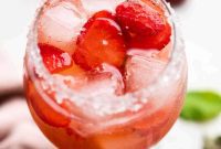 Peppered Strawberry Gin Tonic