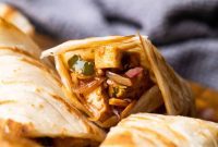 Chinese Paneer Kathi Rolls