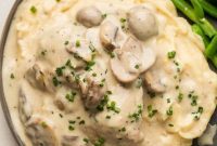 Instant Pot Creamy Mushroom Chicken