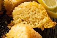 Light & Moist Eggless Lemon Cake