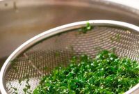 Sizzling Spinach Crisps