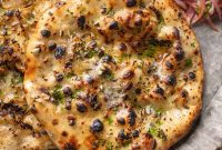 Gourmet Garlic Cheese Kulcha