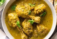 Saag Palak Chicken Recipe