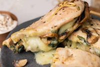 Golden Air Fryer Stuffed Chicken Breasts