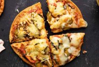Quick Yeast-Free Air Fryer Pizza