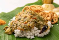 Andhra’s Fiery Spinach Lentil Curry