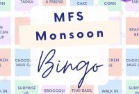 MFS Monsoon Feast Bingo