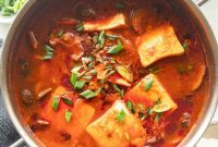 Fiery Silken Tofu Comfort