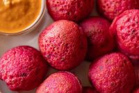 Vibrant Beetroot Appe Paddu Paniyaram