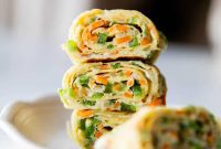 Fluffy Korean Egg Rolls
