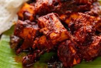 Spiced Paneer Ghee Roast