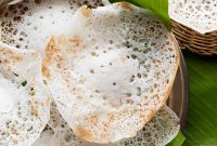 Velvety Tender Coconut Palappam