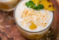 Velvet Coconut with Tangy Pineapple
