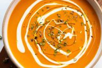 Velvety Roasted Pumpkin Pepper Soup