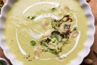 Velvet Broccoli Almond Soup