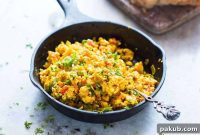 Paneer Bhurji: Golden Indian Cheese Scramble