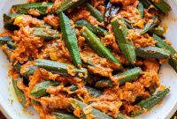 Classic Indian Dhaba Bhindi Masala